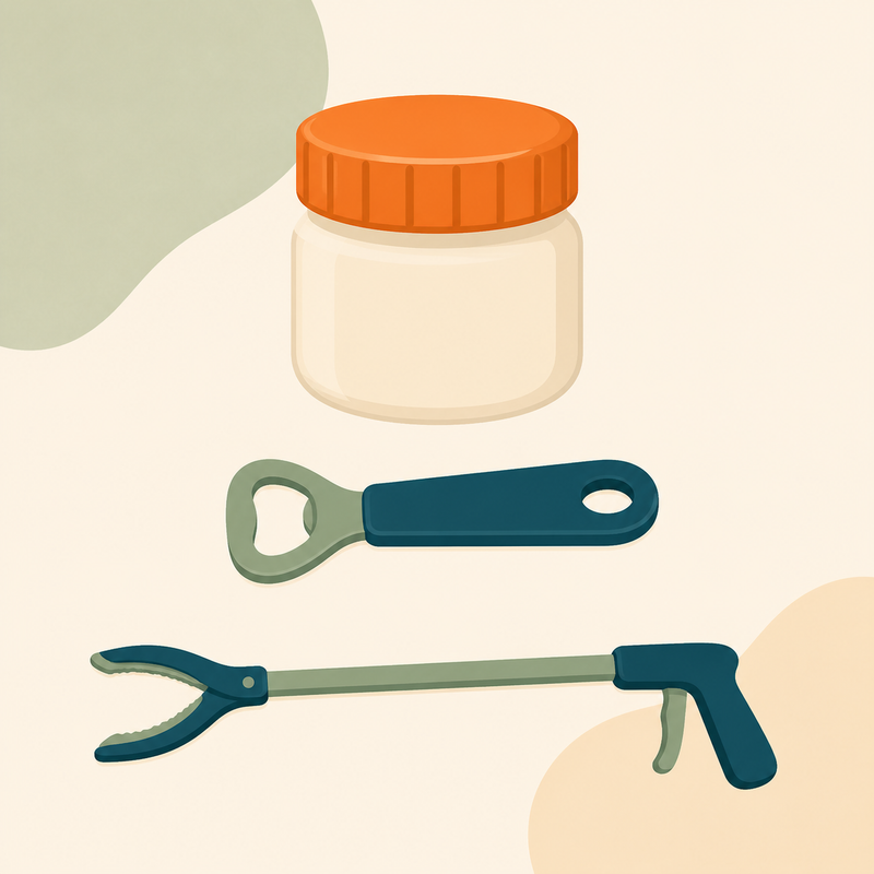 Illustration zur Kollektion Greifen und Öffnen