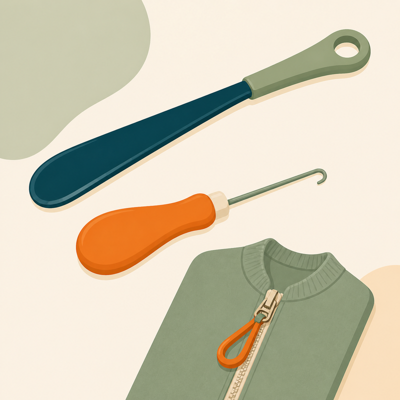 Illustration zur Kollektion Anziehen