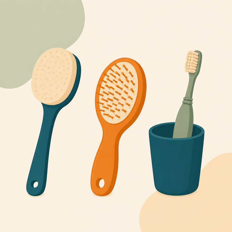 Illustration zur Kollektion Körperpflege
