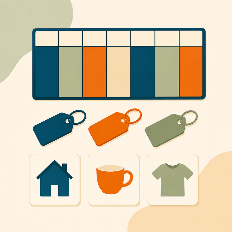 Illustration zur Kollektion Orientierung im Alltag